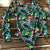 Print Floral One Piece Swimsuit Long Sleeve Swimwear