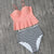 Push Up Tankini Set Swimsuit Plus Two Piece Suits Print Bathing Suit