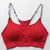 Bandage Strap Shoulder Letter Printed Sport Bra