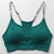 Bandage Strap Shoulder Letter Printed Sport Bra