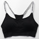 Bandage Strap Shoulder Letter Printed Sport Bra