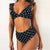 Sexy High Waist Bikini Women Swimwear Push Up Swimsuit