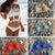 Swimwear Women Crochet Bikini Top Tassel Beachwear Set