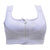 Sports Bra Padded Wirefree With Front Zipper Closure