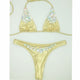 Girls Swimwear Diamond Bling Stones Bikini