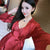 Floral Sleepwear Lingerie Robe Nightdress