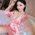 Floral Sleepwear Lingerie Robe Nightdress