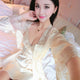 Floral Sleepwear Lingerie Robe Nightdress