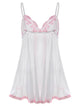 Valentine Lingerie Plus Size Mesh Babydoll
