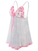 Valentine Lingerie Plus Size Mesh Babydoll