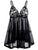 Valentine Lingerie Plus Size Mesh Babydoll