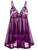 Valentine Lingerie Plus Size Mesh Babydoll