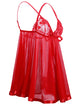 Valentine Lingerie Plus Size Mesh Babydoll