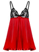 Valentine Lingerie Plus Size Mesh Babydoll