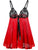 Valentine Lingerie Plus Size Mesh Babydoll