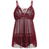 Plus Size See Through Lingerie Chemise