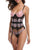 See Through Lace Insert Mesh Corset - Pig Pink - L