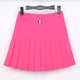 A-line Above Knee Skirt Female Thin Mini Empire Tennis Skirts