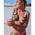 Sexy Women Swimsuit Ruffled Micro Bikini Set