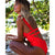 Swimsuit Cross Bandage Swimwear Push Up Bikini Set