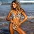 Sexy Leopard Bikini Women Swimsuit Swimwear Push Up Bikini Set