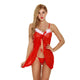 Red Christmas Erotic Lingerie Babydoll