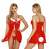 Red Christmas Erotic Lingerie Babydoll