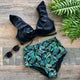 2019 Sexy High Waist Bikini Women Swimwear Push Up Swimsuit Ruffle Bathing Suit Polka Dot Biquinis Summer Beach Wear Female