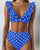 2019 Sexy High Waist Bikini Women Swimwear Push Up Swimsuit Ruffle Bathing Suit Polka Dot Biquinis Summer Beach Wear Female