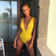 2019 Sexy Swimsuit Women Swimwear One Piece Bodysuit Push Up Monokini Halter Cross Bathing Suits Swim Suit Wear Female Beachwear