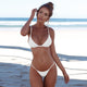 2019 Woman Thong Swim Set Sexy Swimwear Micro Swim Suits Girls Biquinis Female Solid Swimsuit Bathing Suits