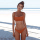 2019 Woman Thong Swim Set Sexy Swimwear Micro Swim Suits Girls Biquinis Female Solid Swimsuit Bathing Suits