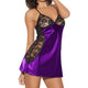 Rose Lace Sexy Lingerie Nightwear Sleeveless Valentine's Day