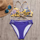 Women Swimwear High Waist Sexy Push Up Bikini Set