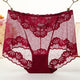 2Pcs/lot Brief Women Underwear Plus Size Transparent Panties