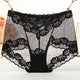 2Pcs/lot Brief Women Underwear Plus Size Transparent Panties