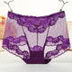 2Pcs/lot Brief Women Underwear Plus Size Transparent Panties
