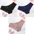 3 Pcs Panties Hollow Transparent Briefs