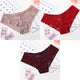 3 Pcs Panties Hollow Transparent Briefs