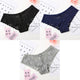 3 Pcs Panties Hollow Transparent Briefs