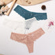 3 Pcs Panties Underwear Woman Lace Thong G-String Sexy Briefs Lingerie Woman Thong T-back Female Underwear For Woman Underwear