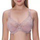 Full Coverage Plus Size Non Padded Sheer Underwire Minimizer Bra