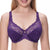 Full Coverage Plus Size Non Padded Sheer Underwire Minimizer Bra