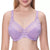 Full Coverage Plus Size Non Padded Sheer Underwire Minimizer Bra