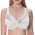 Full Coverage Plus Size Non Padded Sheer Underwire Minimizer Bra