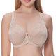 Full Coverage Plus Size Non Padded Sheer Underwire Minimizer Bra