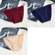 3PCS Sexy Panties Women Lace Low-rise Solid Sexy Briefs Seamless intimate g-strings thongs Panty cotton  crotch woman underwear