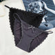 3PCS Sexy Panties Women Lace Low-rise Solid Sexy Briefs Seamless intimate g-strings thongs Panty cotton  crotch woman underwear