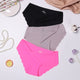 3Pcs/lot Seamless Panty Set Underwear Female Comfort Intimates Fashion Women Sexy Panties Ladies Low-Rise Briefs 6 Colors drop