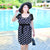 3XL-7XL Womens Plus Size One Piece Swimming Suit Swimdress